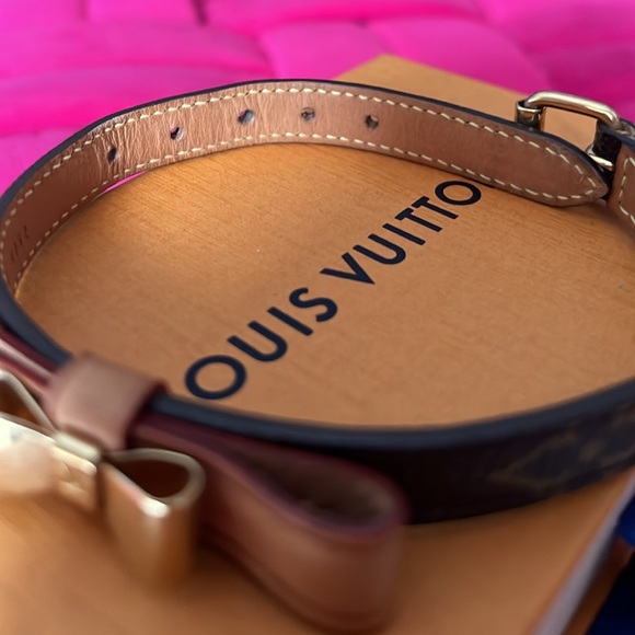 Louis Vuitton Dog Collar/Bracelet & Dust Bag - Picture 13 of 16